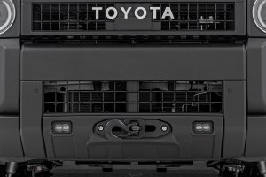 Toyota Land Cruiser Winch Mount - Rough Country - Hidden Mount - White - '24-'25 Toyota Land Cruiser Winch Mount - Rough Country - Hidden Mount - White - '24-'25